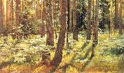 Ivan Shishkin Ferns in a Forest France oil painting artist